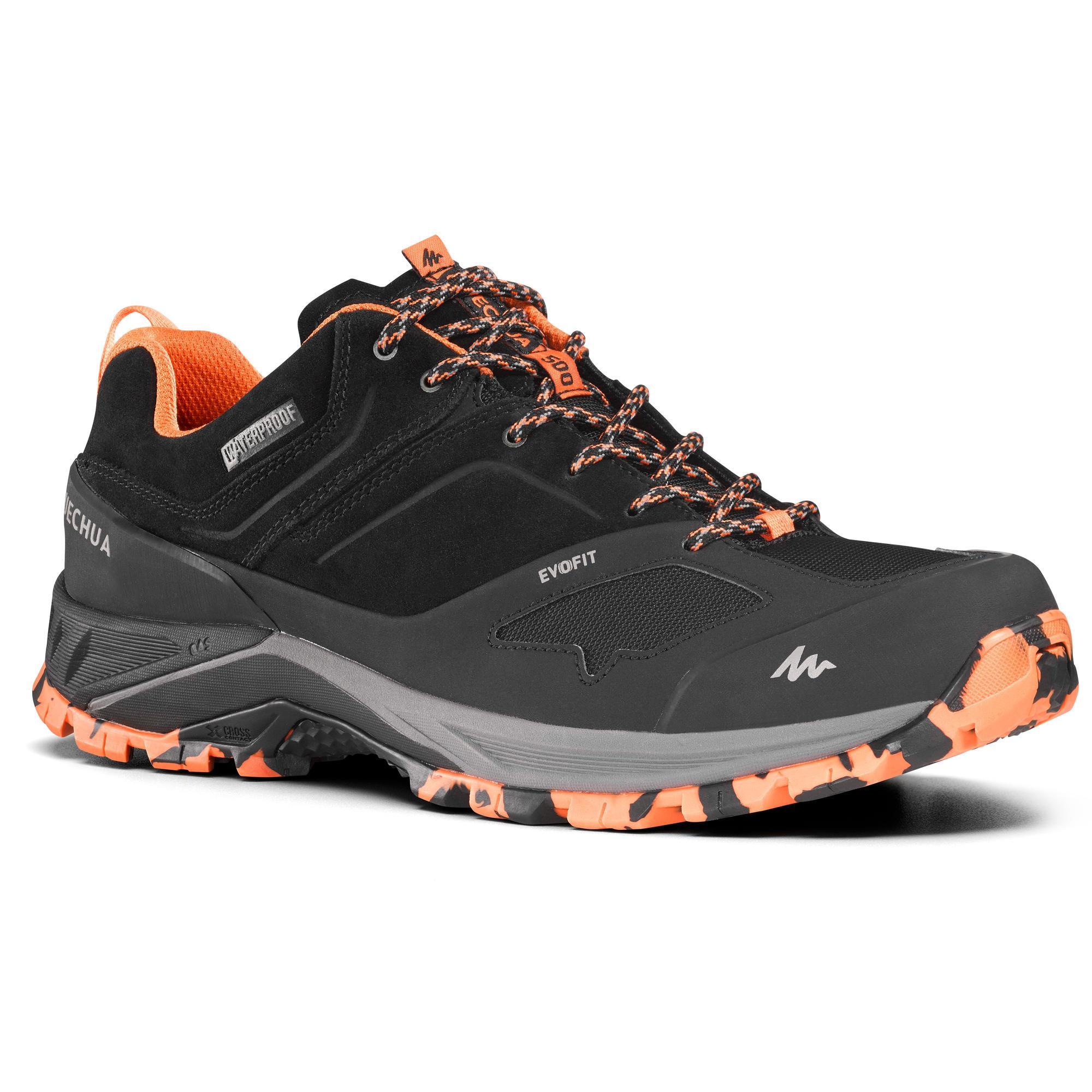 Quechua MH500 Chaussures de Randonnée Imperméables Homme – Noir