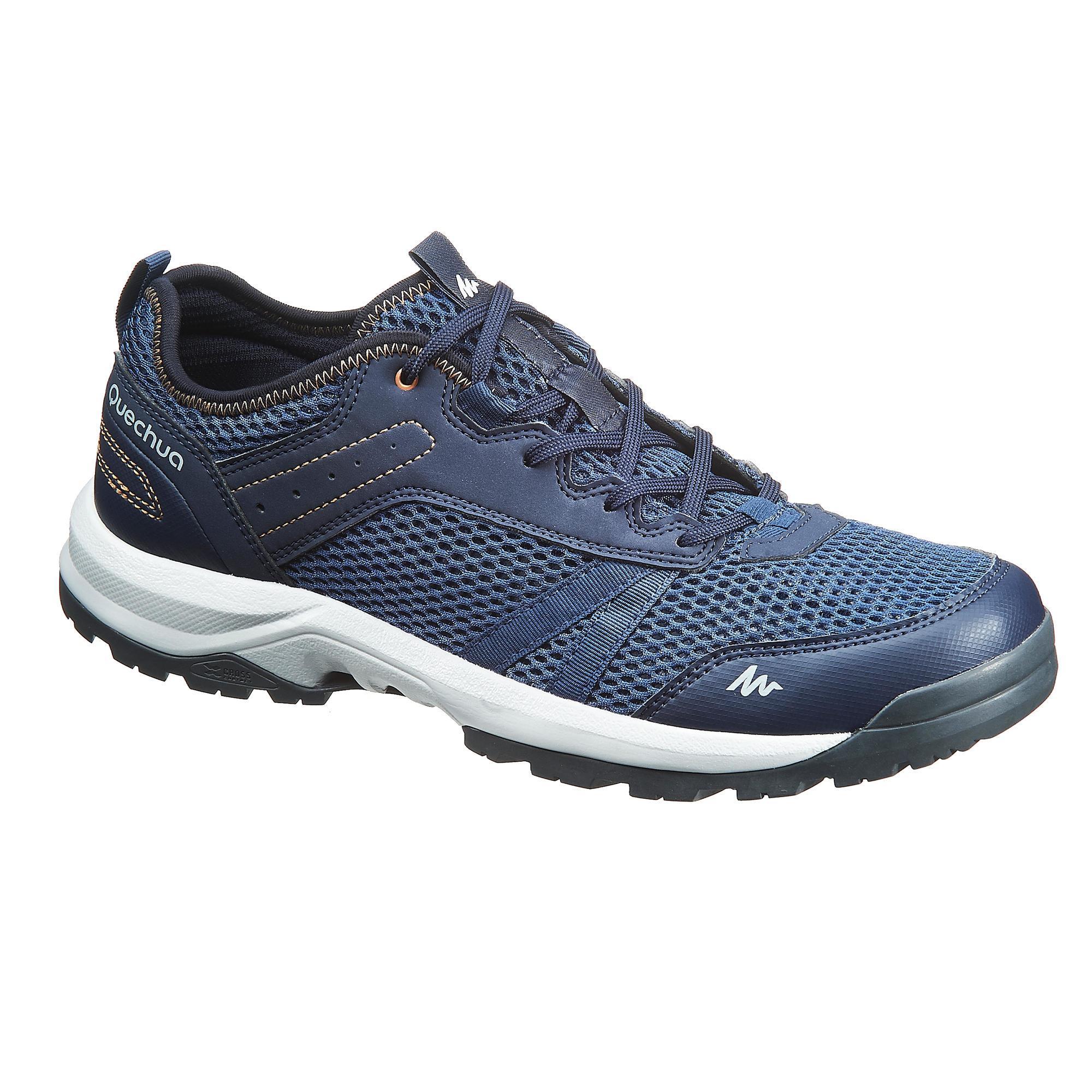 Quechua Chaussures de marche homme NH100 Fresh – Bleu Foncé